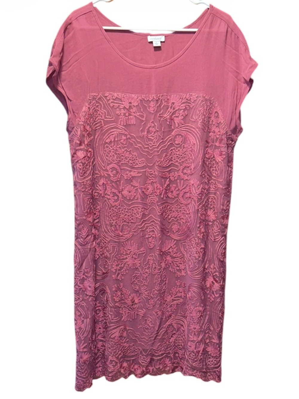 Sundance Mauve Scoop Neck Blouse